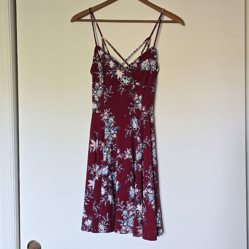 Reign Back Detail Brushed Knit Dress